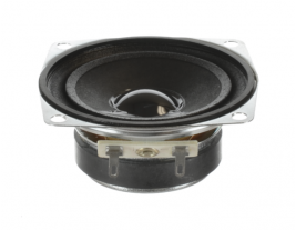 Voice and music wide range speaker 2.5 inch pincushion shape Oaktron model 93006