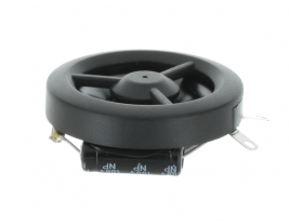 A 1" PEI dome tweeter with capacitor -- RDT36005-4.7UF.