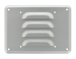 A 6.5" aluminum louvered grille for speakers - 34AB.