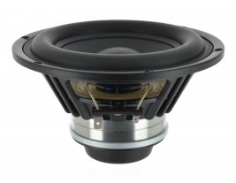The profile of a 6.5" ultra-low distortion XBL² woofer from Bold North Audio by MISCO Speakers -- model 82141.