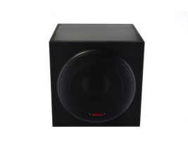 5.25 Inch Subwoofer, 2.1 Channel Amp, Cube Enclosure with Grille