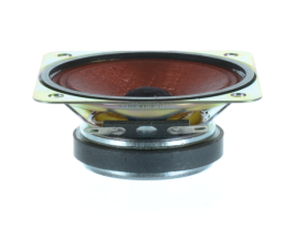 A 3 inch waterproof voice range speaker with a power rating of 6 watts and an 8 ohm impedance.