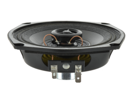 A 5.25" 4 ohm coaxial speaker from MISCO Speakers - Red Line model 93116.