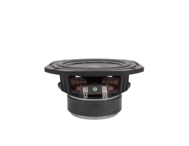 A 5.25" midbass woofer with a rated power of 25 watts and an 8 ohm impedance rating from Oaktron by MISCO.