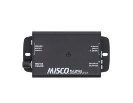 2 Channel, 100W, Enclosed Amplifier with Volume Control model 93103