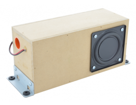 Subwoofer 3" square enclosure turnkey audio solution kit model SB-3